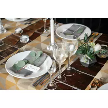 Подставка под столовые приборы «Адам» Подставка под столовые приборы «Био Бел» (13 шт.), производство Германия, на 6 персон Adam, цвет curry,dunkelgrau