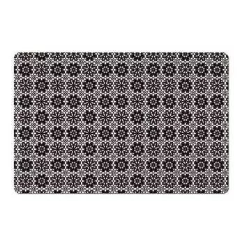 Подставка под столовые приборы "цветы", пластик, Zeller, черный