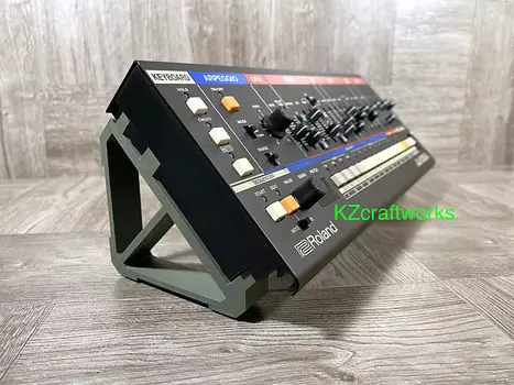 Подставка под углом 45 для модулей серии Roland Boutique — цвет ARMY GREEN — от производителя KZcraftworks — продавец в США Boutique Series