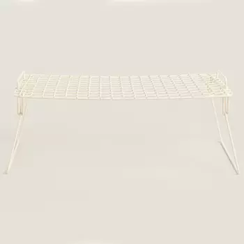 Подставка Zara Home Foldable Lacquered Metal, экрю