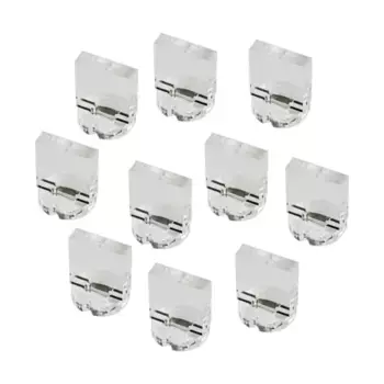 Подставки для счетчиков Wargame 1/2 дюйма — прозрачные, Token Sets - Miscellaneous (Litko Aerosystems)