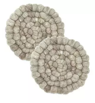 Подставки nisha, 2 шт. Svanefors, коричневый