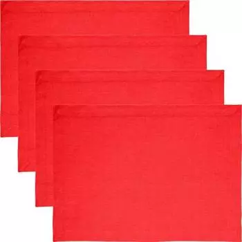 Подставки под столовые приборы, упаковка из 4 шт. 207745 Redbest, красный