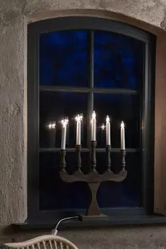 Подсвечник адвента svaneholm Marksljd, серый