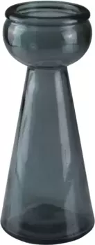 Подсвечник AM Design "подсвечник из переработанного стекла", (1 шт.), в необычном дизайне 30 см, цвет rauchfarben, grau blau