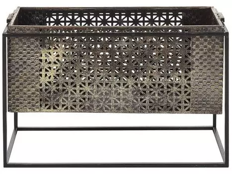 Подсвечник Beliani AMAMI, черный/золотой