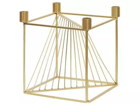 Подсвечник Beliani MINDORO, золотой