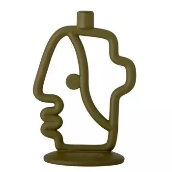 Подсвечник Bloomingville Flavie, зеленый