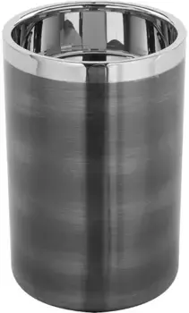 Подсвечник Финка "VITO, Новогоднее украшение", (1 шт.), из нержавеющей стали, в современном дизайне Fink 15 см, серый/серебристый