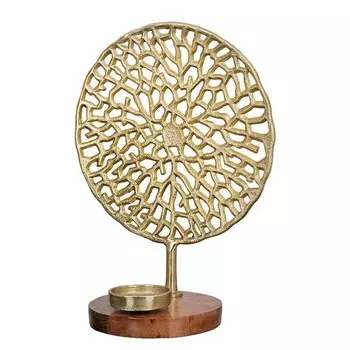 Подсвечник GILDE Rasta, золотой