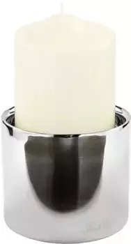 Подсвечник из финки "SOBRIO", (1 шт.), диаметр ок. 10 см Fink 11 см, цвет silberfarben