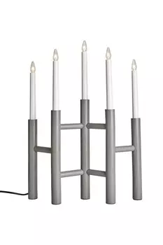 Подсвечник кассиопея Marksljd, серый