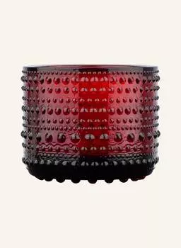 Подсвечник kastehelmi, высота: 6 см. Iittala, красный