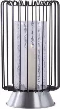 Подсвечник Kayoom "Подсвечник Малибу 125", (1 шт.) 22,5х40х22,5 см, черный