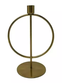 Подсвечник LaLe Living Halka, золотой