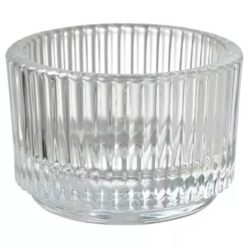 Подсвечник, прозрачное стекло, 3,5 см, FINSMAK IKEA
