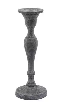 Подсвечник Sia Deco Aspen, серый