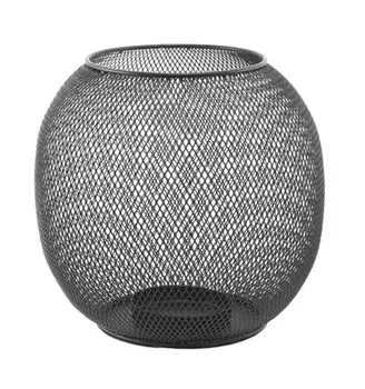 Подсвечник Sia Deco Cage, черный