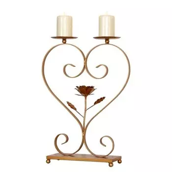 Подсвечник twentyfour Romans I, золотой