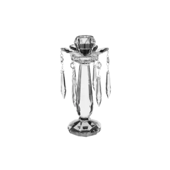Подсвечник в стиле ретро-аксессуаров Villeroy & Boch, прозрачный