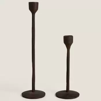 Подсвечник Zara Home Faceted Metal