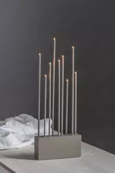 Подсвечник жужжание 60см Star Trading, бежевый