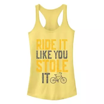 Подтягивания для юниоров. Поездка как украденный велосипед. Идеальная майка Racerback.