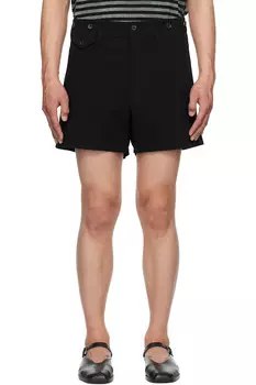 Подтяжки для узких шорт Yohji Yamamoto, черный