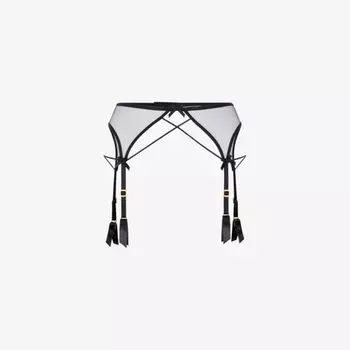 Подтяжки из сетки Zella с высокой посадкой Agent Provocateur, черный