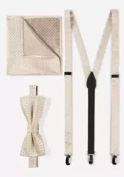 Подтяжки MONTI (3 шт.), украшены аппликацией из искусственной кожи сзади, минималистичный рисунок, цвет Mango