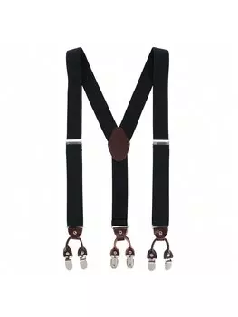Подтяжки мужские, черный