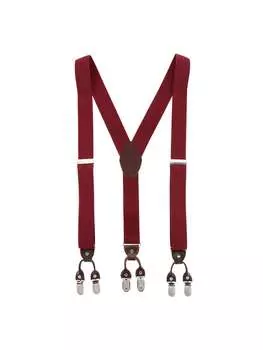 Подтяжки мужские, красный
