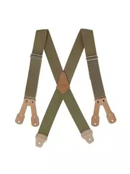 Подтяжки мужские на пуговицах, бежевый