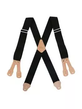 Подтяжки мужские на пуговицах, черный