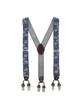 Подтяжки мужские, синий