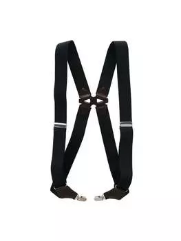 Подтяжки мужские Ubee на боковых зажимах, черный