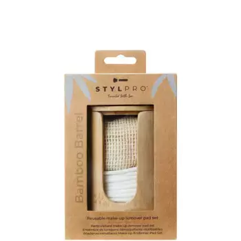 Подушечки для снятия макияжа Bamboo Barrel Stylpro