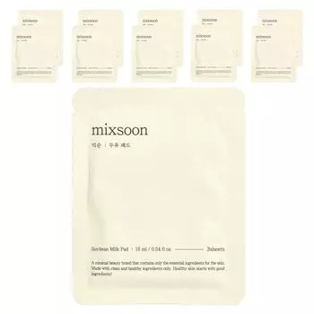 Подушечки с соевым молоком, 30 листов, 16 мл (0,54 жидкой унции), по 10 шт. Mixsoon