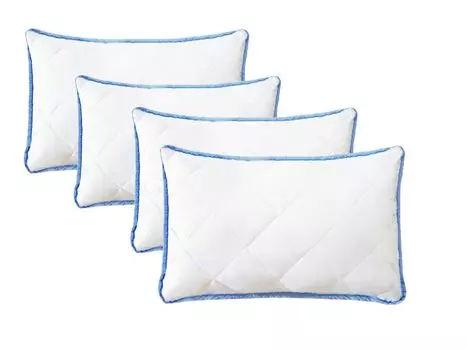 Подушка 40х40см, набор из 4 шт./комплект - подходит как удобная подушка - качественная подушка подходит для всех кроватей Mister Sandman