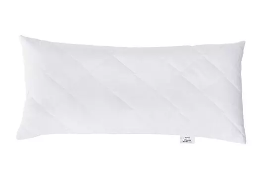 Подушка, 40х90 см, 470 г, белая Zollner