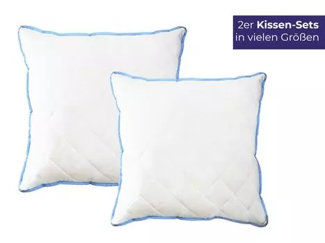 Подушка 40x60см, набор из 2 шт./комплект - подходит как удобная подушка - подушка высокого качества подходит для всех кроватей Mister Sandman