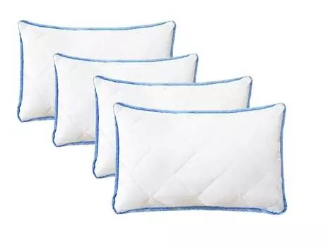 Подушка 60х60см, набор из 4 шт./комплект - подходит как удобная подушка - качественная подушка подходит для всех кроватей Mister Sandman