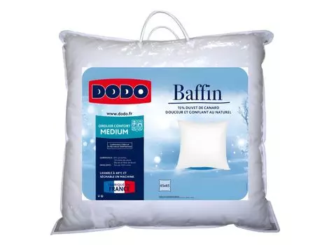 Подушка - 65 х 65 см - Натуральный пух - ДОДО от BAFFIN DODO