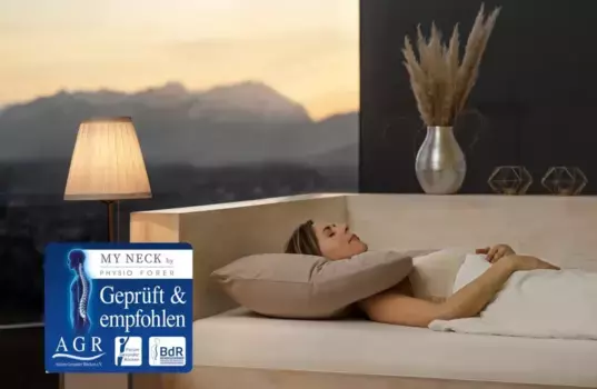 Подушка антомическая HEFEL, белый