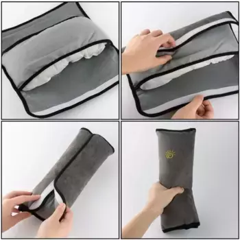 Подушка антомическая Jormftte, серый