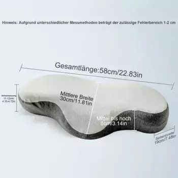 Подушка антомическая MODFU, белый