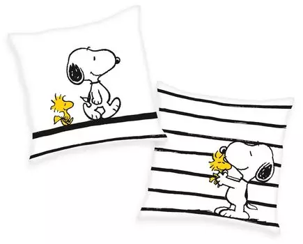 Подушка «Арахис» мягкая подушка декоративная подушка со Снупи и Вудстоком 40 х 40 см, с наполнителем Peanuts