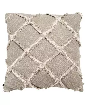 Подушка Ashlin 18 x 18 дюймов Safavieh, серебряный