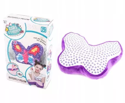 Подушка-бабочка Маленький дизайнер своими руками Midex