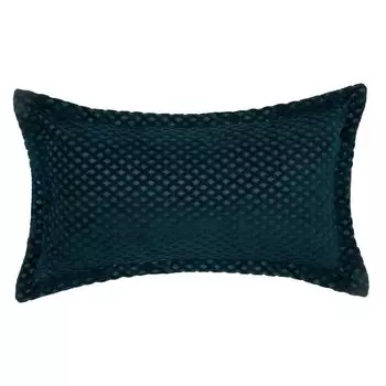 Подушка - бархат - утиный синий - 30x50 см - Atmosphera crateur d'interieur Atmosphera Crateur d'intrieur